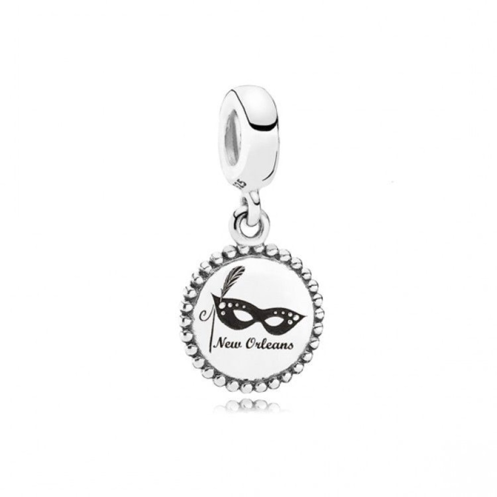 HTF Pandora New Orleans masquerade charm